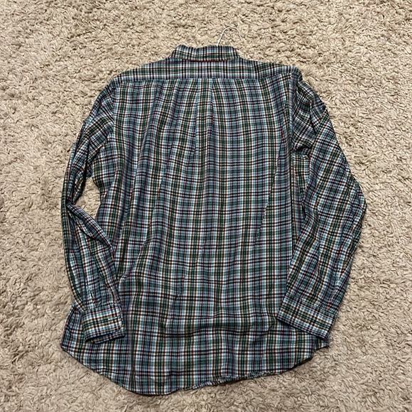 Polo Ralph Lauren Custom Fit LS Men’s Button Down Plaid Shirt Large - Picture 8 of 8